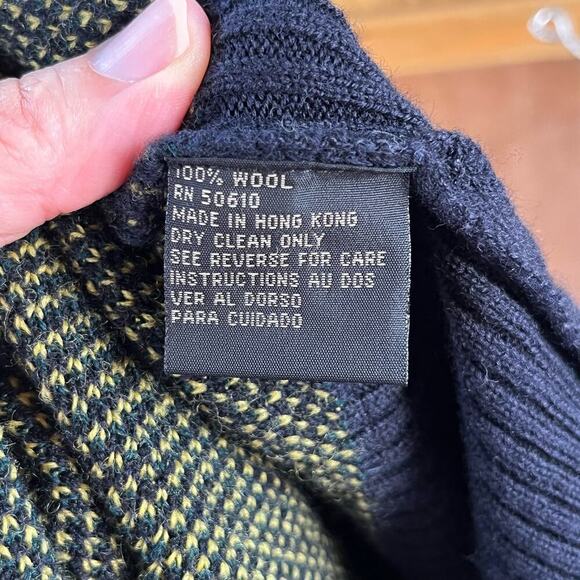 Kasper & Company A.S.L Women's Preppy Vintage Zip Front Cardigan Size L - Picture 8 of 8